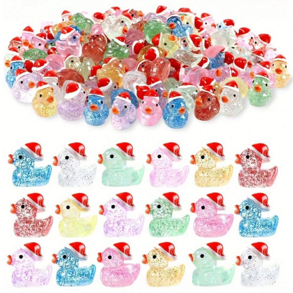 ชุดของขวัญเป็ดคริสต์มาส 50 ชิ้ - Resin Glitter Pack บทวิจารณ์และราคา