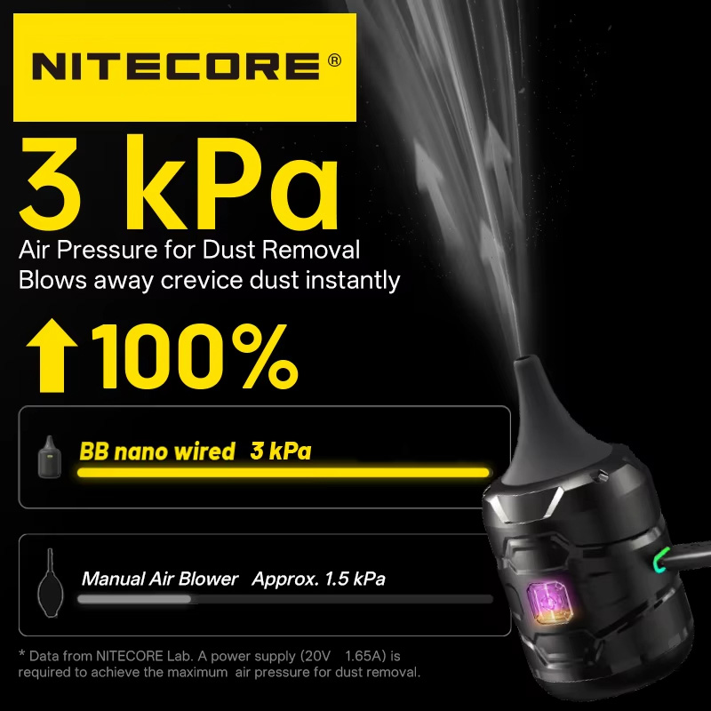 NITECORE BB nano เครื่องเป่าลม - Vacuum Chamber Small บทวิจารณ์และราคา