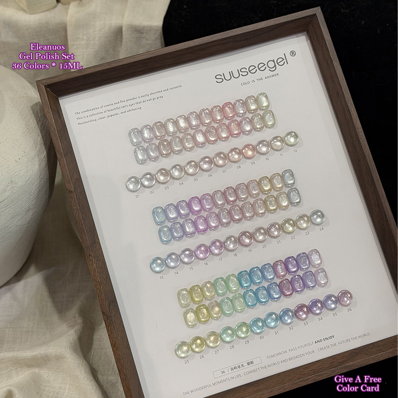 ชุดเจลทาเล็บตาแมว 36 สี ชิมเมอ - Resin Glitter Pack บทวิจารณ์และราคา
